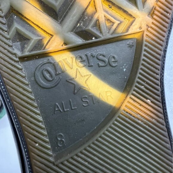 Converse X Stussy Unisex One Star Low Top Sneakers Mens 8/ Womens 10 Green Suede - Picture 2 of 8